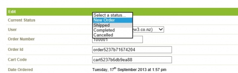 How to Process an Order